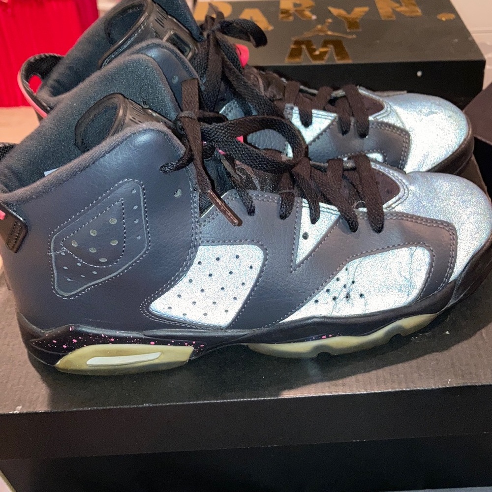 Reflective Jordan 7s !